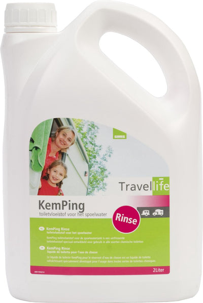Liquide de rinçage pour toilettes Travellife Kemping - 2l