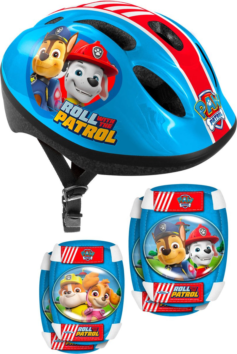 Nickelodeon 5 pièces Protection de patinage 50-56 cm Taille bleue S M