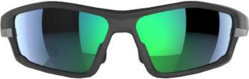 Lunettes de soleil Mirage Sport Anthracite avec des lunettes vertes