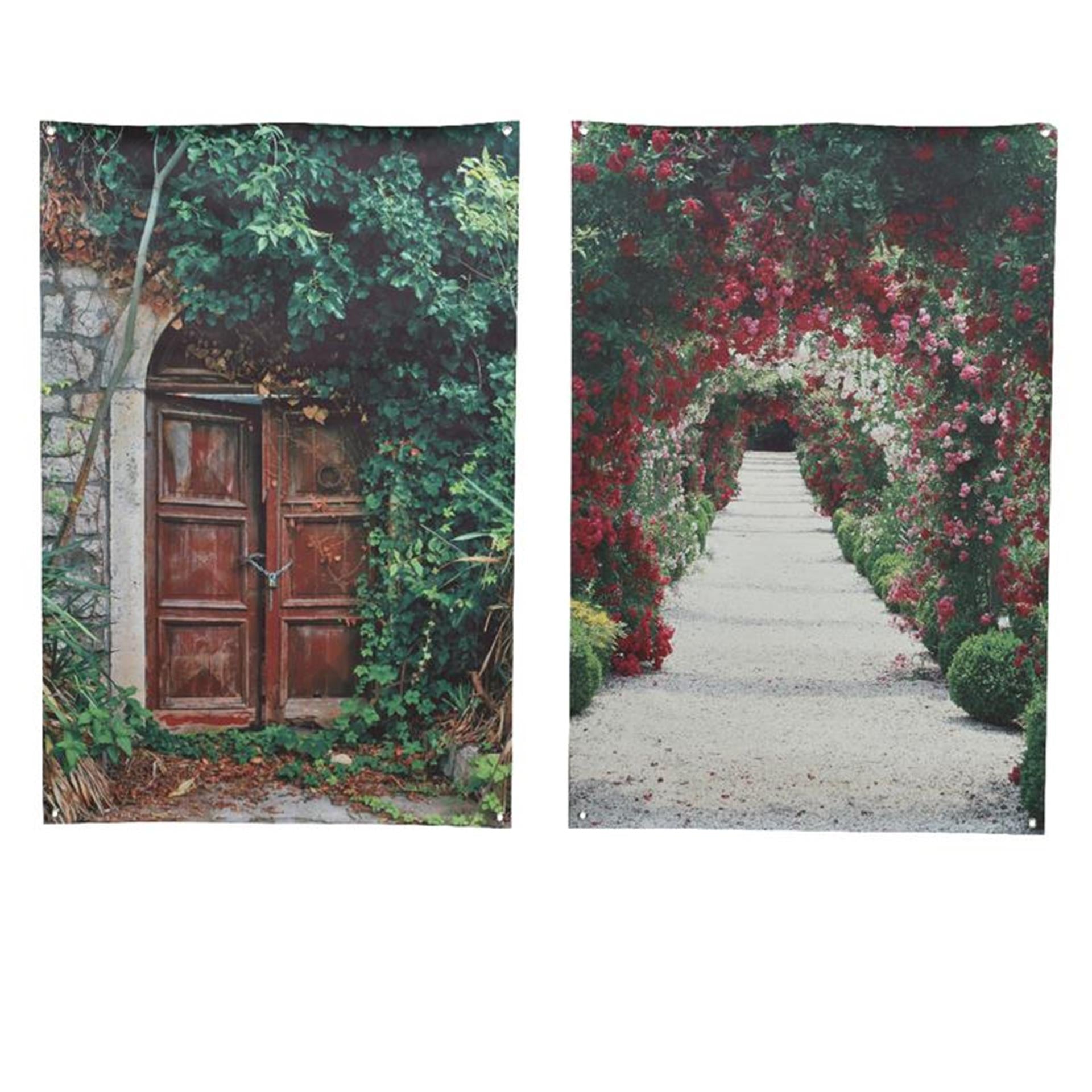 Toile de tissu de jardin Decoris extérieur 80x120cm