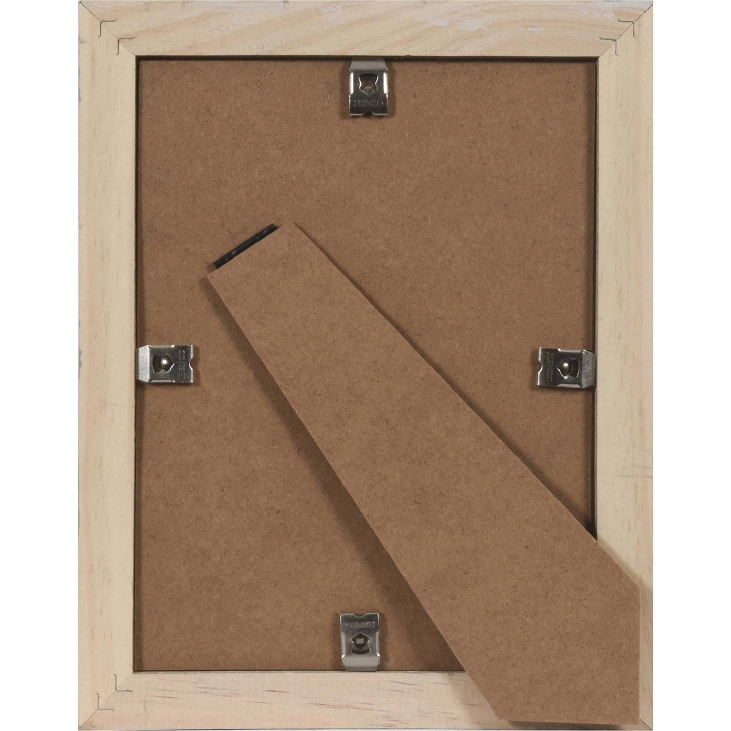 Henzo cadre photo bois flotté 18x24cm beige
