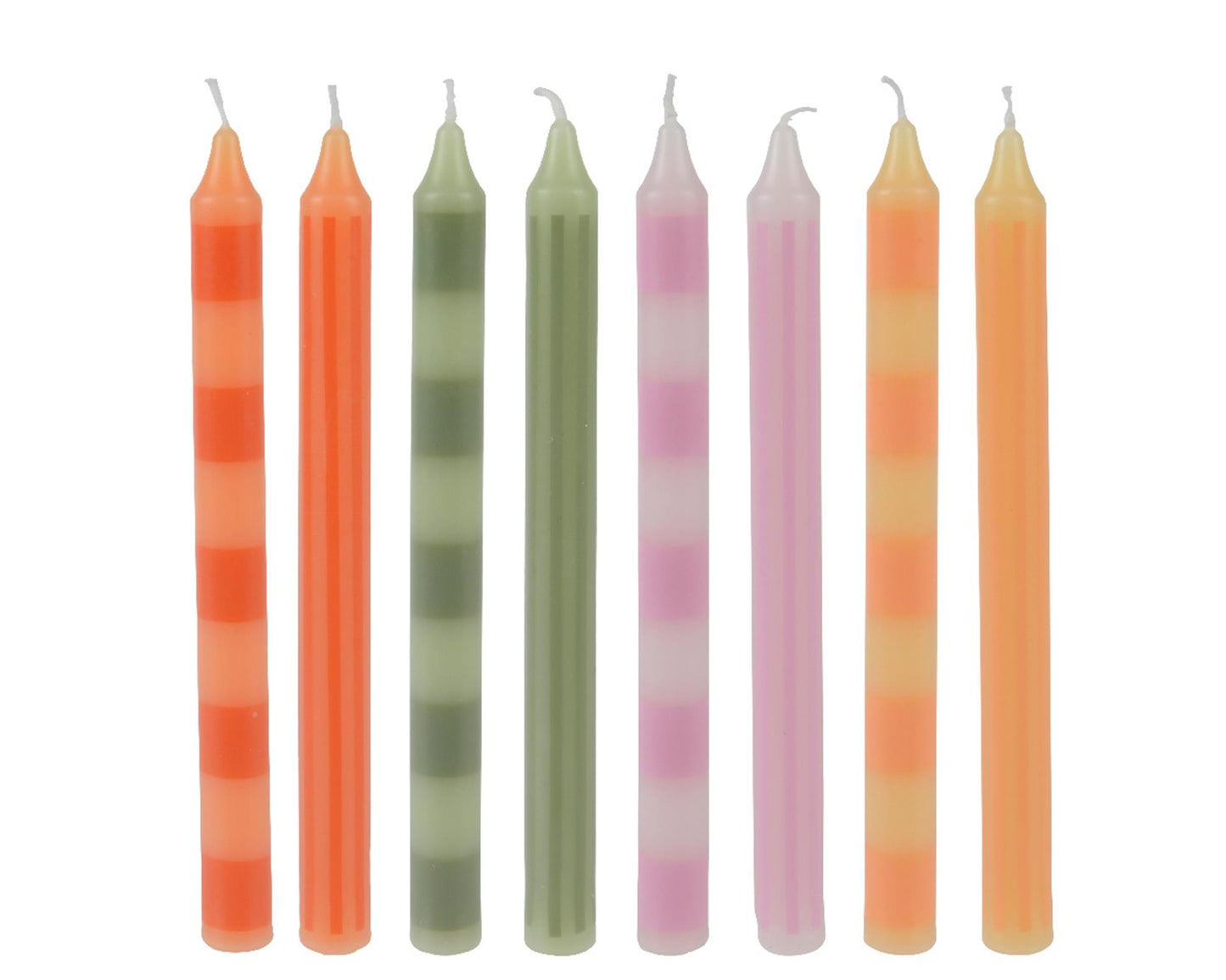 Bougie de dîner Decoris 23cm lot de 2 pièces