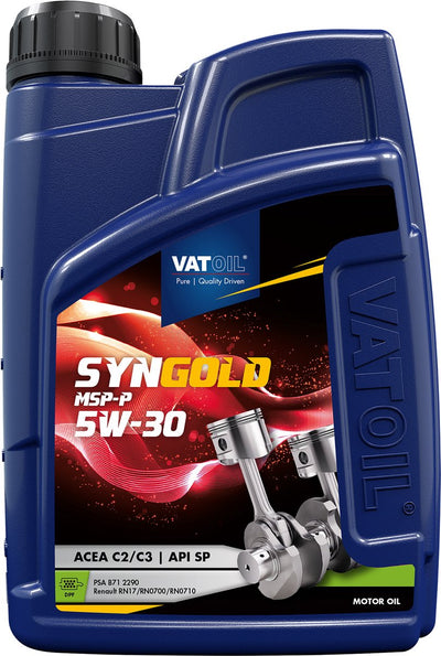 Huile moteur Vatoil syngold msp-p 5w-30 1 litre