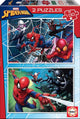 Puzzle Educa - 2 x 100 pièces - Spiderman - Puzzle