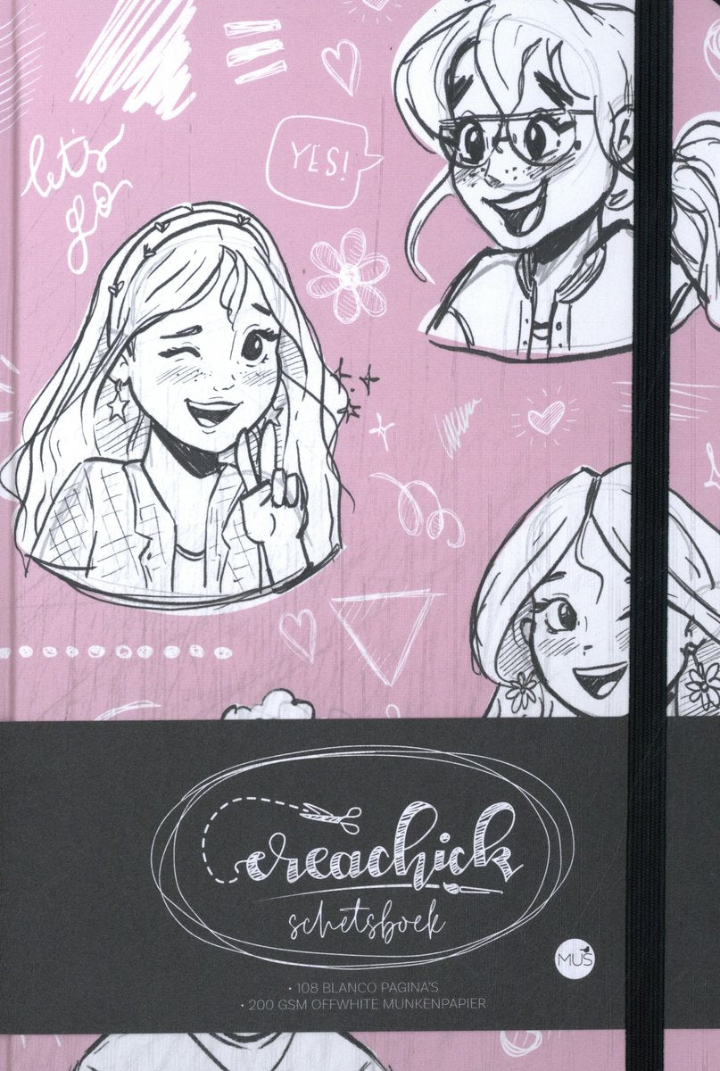 Carnet de croquis Kluitman Creachick