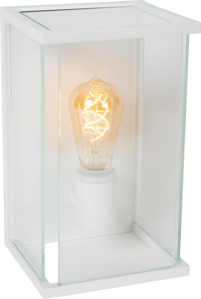 Lucide claire - applique intérieure extérieure - 1xe27 - ip54 - blanc