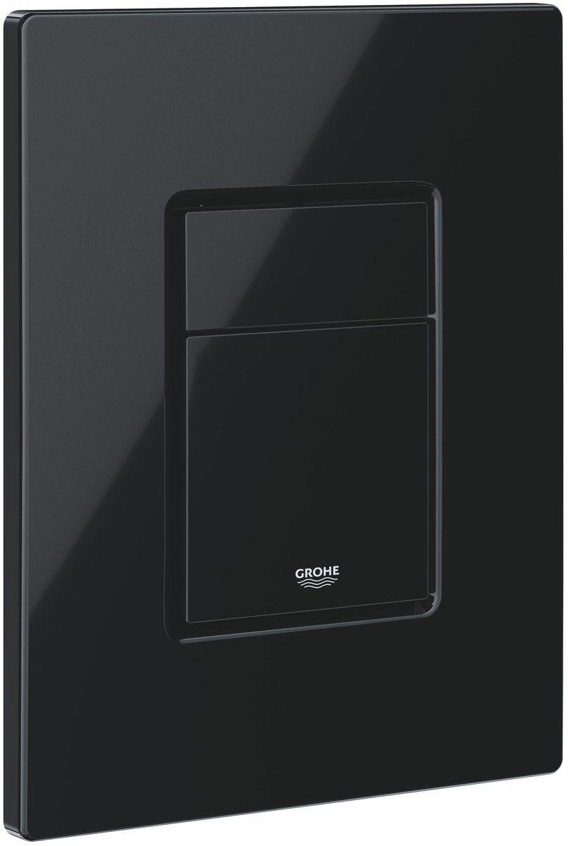 Plaque de commande Grohe Even - noir brillant