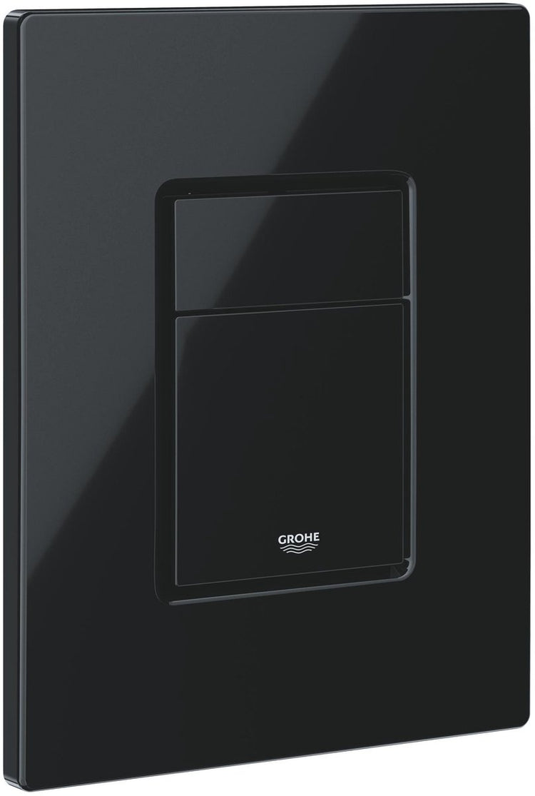 Plaque de commande Grohe Even - noir brillant