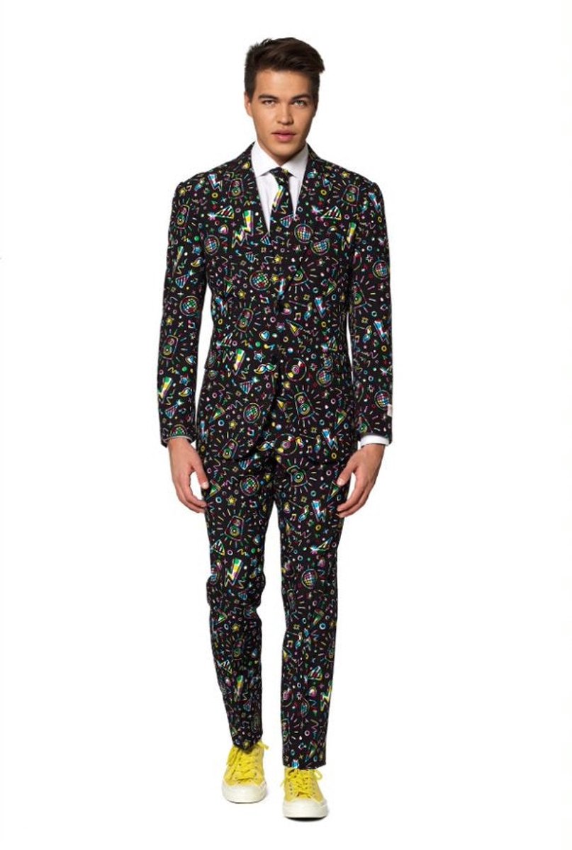 Opposuits disco mec - costume homme - costume disco - vêtements de carnaval - taille 50