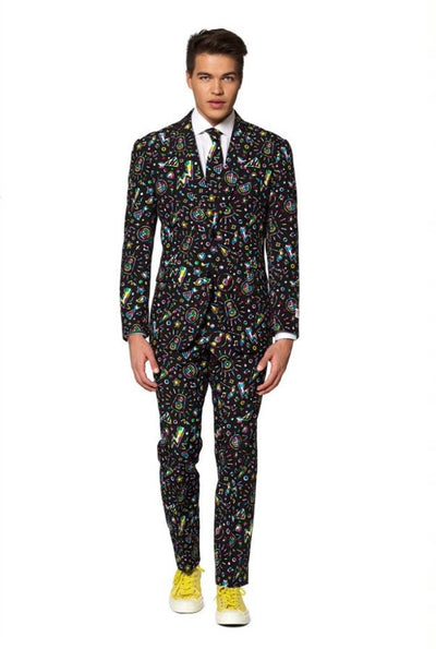 Opposuits disco mec - costume homme - costume disco - vêtements de carnaval - taille 50