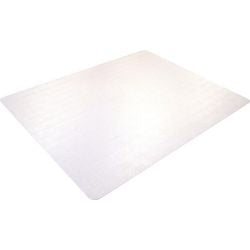 Tapis de chaise bureau dépôt rectangulaire transparent