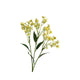 Decoris fleur artificielle jasmin h72cm jaune