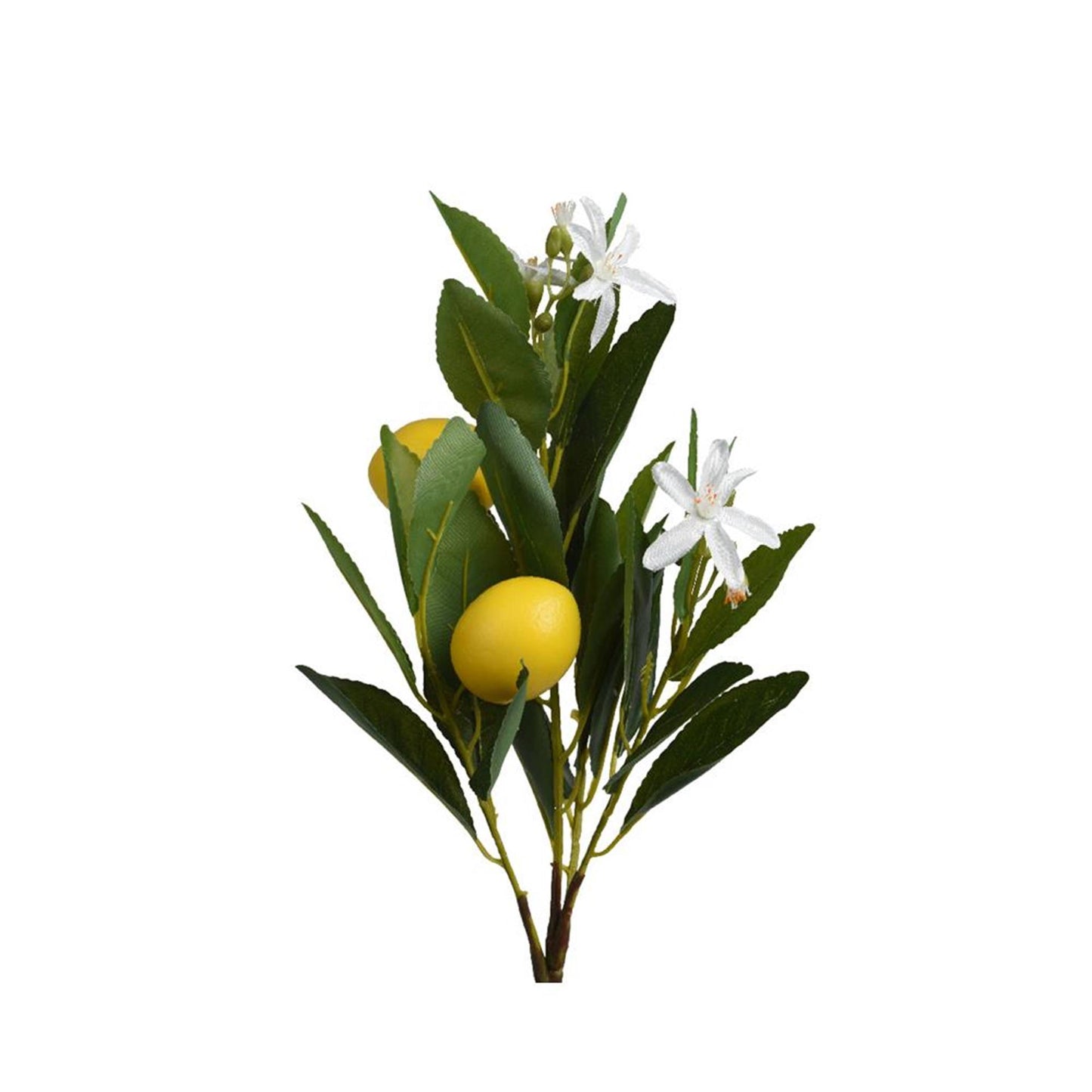 Decoris fleur artificielle citron h56cm