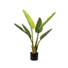 Decoris plante artificielle strelitzia h90cm