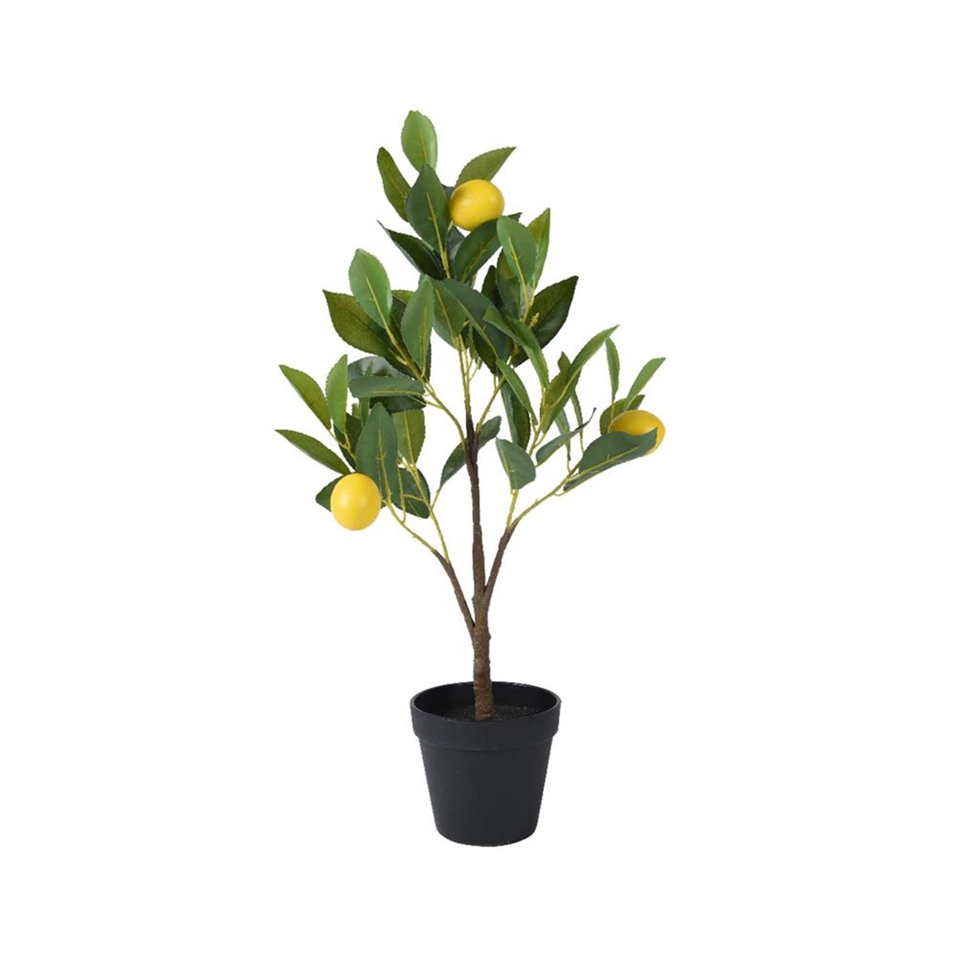 Decoris plante artificielle citronnier h60cm