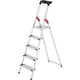 HAILO HAILO 8040-515 L80 Escalier ménage en aluminium Comfortline Aluminium 5 étapes