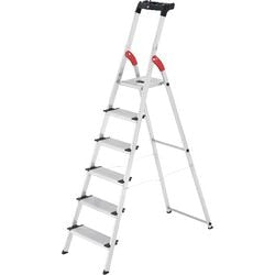 HAILO HAILO 8040-615 L80 Escalier de ménage en aluminium Comfortline 6 étapes