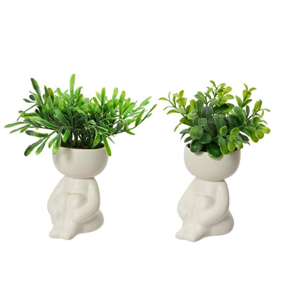 Plante artificielle Decoris en pot corps h16cm