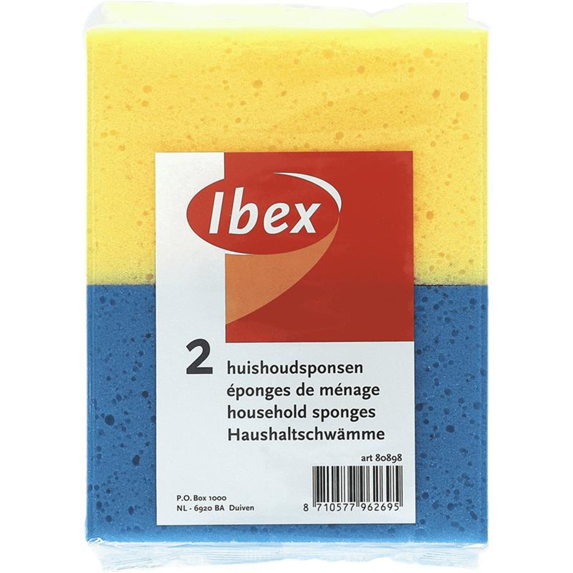 Eponge de ménage Bouquetin lot de 2