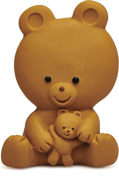 Lanco Toys Lanco Jouet de Dentition en Caoutchouc - Maman Ours - Marron