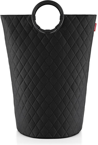 Reisenthel loophome l panier à linge - panier de rangement - 65 l - cadre losange noir