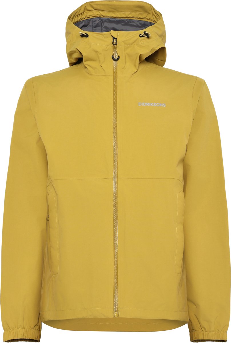 Didriksons dario usx jkt 2 veste d'extérieur unisexe - pollen jaune