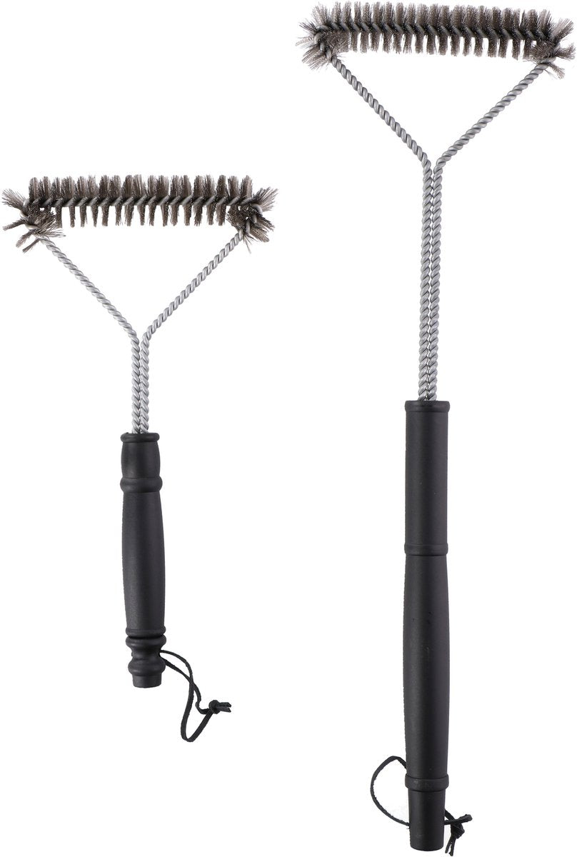 Ensemble de 2 brosses pour barbecue Alpina
