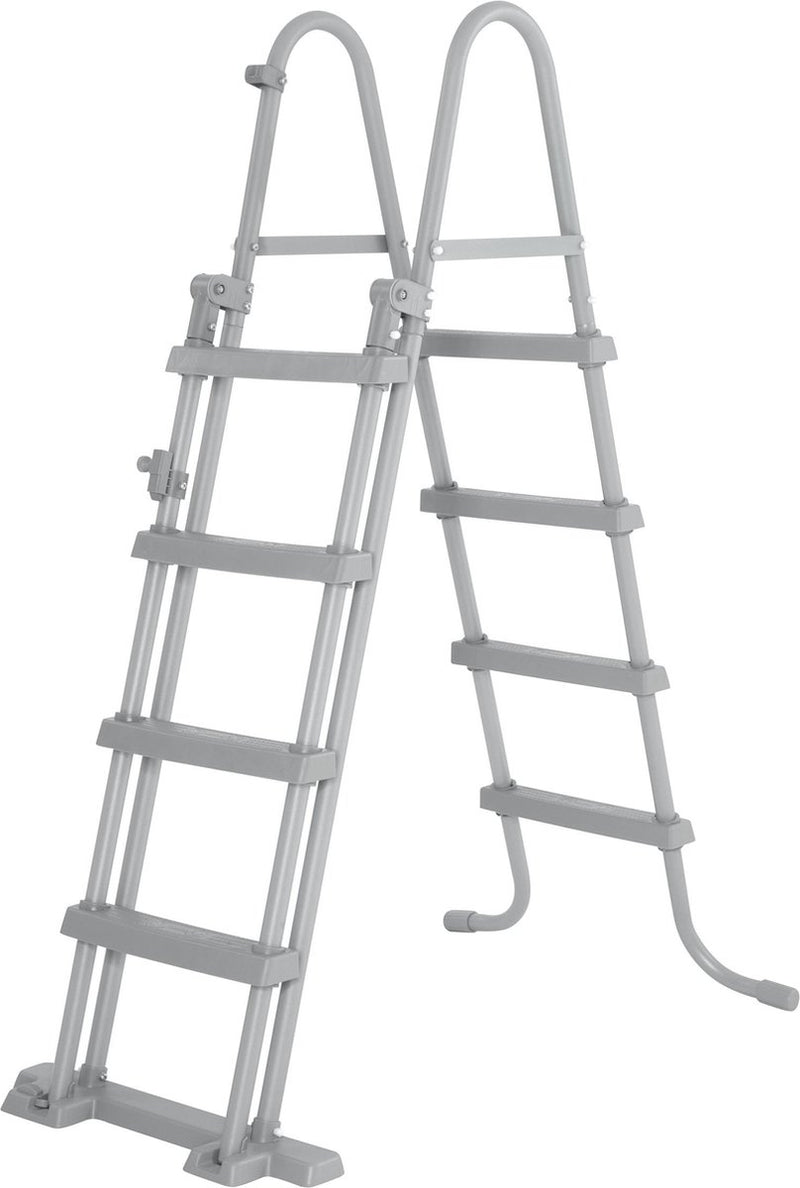 Bestway flowclear - marches de piscine - 122 cm - marches de piscine - leader de piscine - entrée de piscine - accessoire de piscine - échelle de piscine
