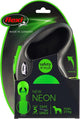 Flexi rollijn nouveau ruban néon vert noir