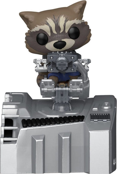 Marvel funko gardiens de la galaxie - pop ! figurine collector fusée deluxe 9 cm - multicolore