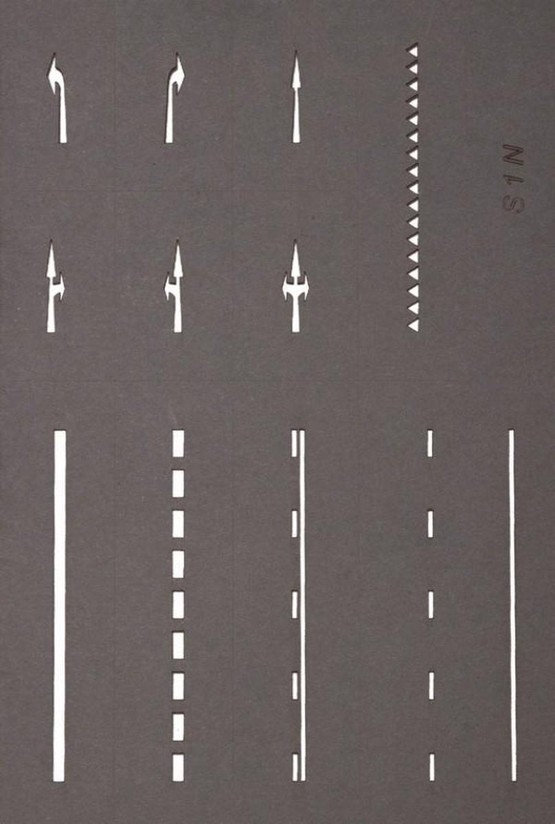 Gabarits de marquage routier Nor 34240 n