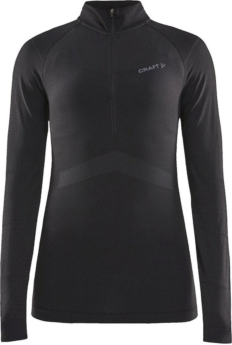 Chemise thermique zippée Craft Active Intensity pour femme - taille xl