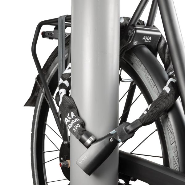 Axa antivol à chaîne absolu 8-90cm noir