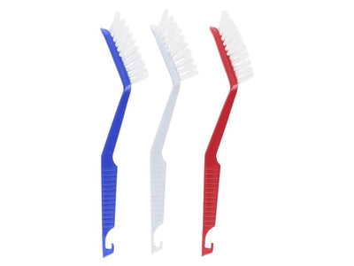 Brosse à vaisselle en plastique poils de nylon paquet de 6