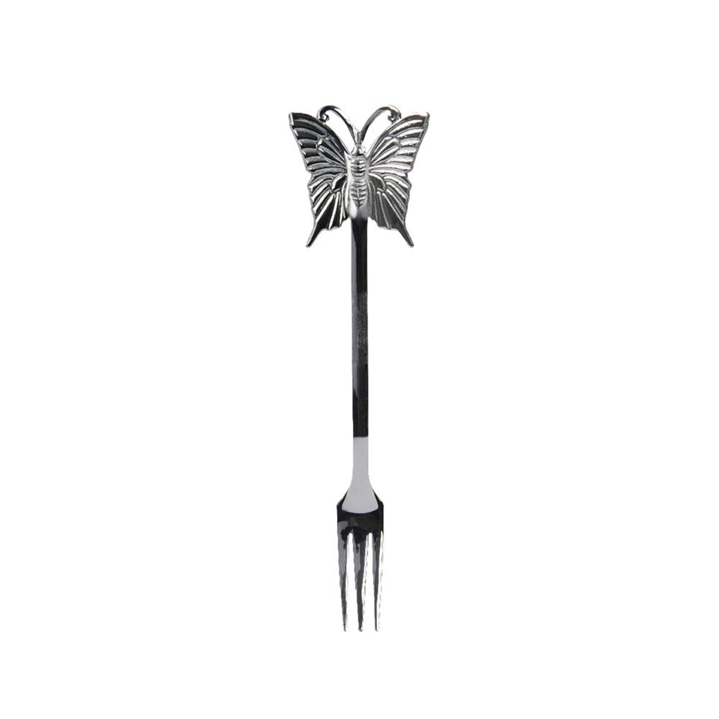 Set de fourchettes à pâtisserie Decoris 4 pièces en acier inoxydable