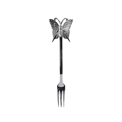 Set de fourchettes à pâtisserie Decoris 4 pièces en acier inoxydable