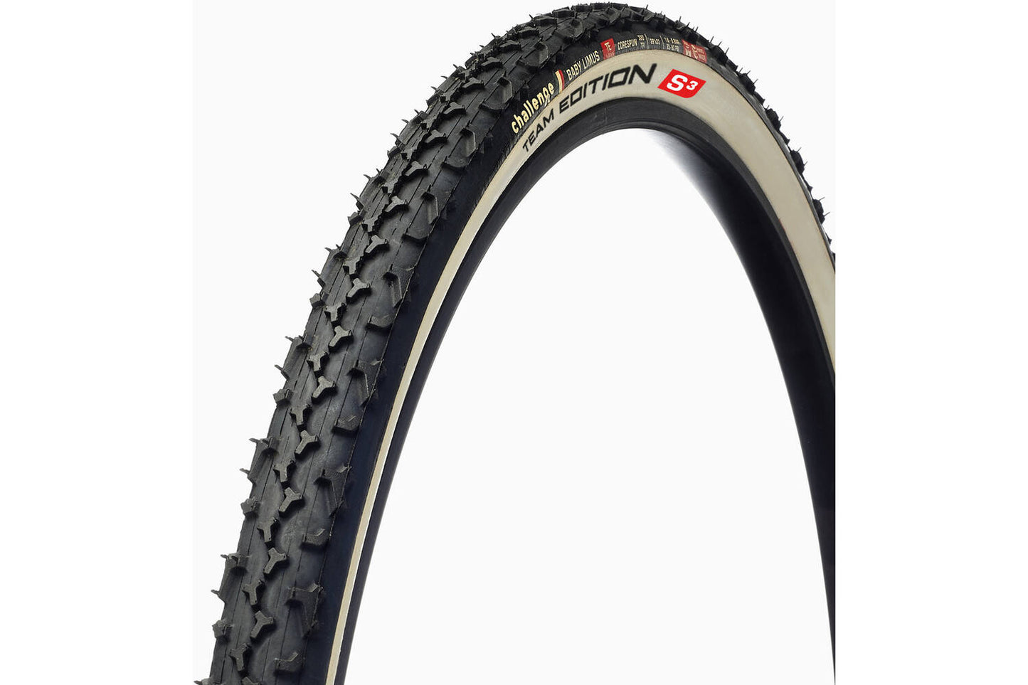 Défi Baby Limus Team Edition Tubular 700x33c noir blanc