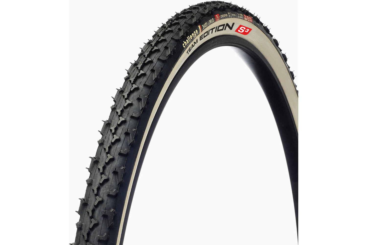 Défi Baby Limus Team Edition Tubular 700x33c noir blanc