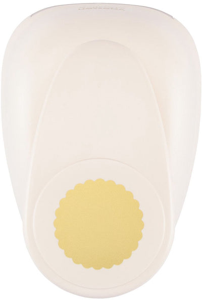 Vaessen creative punch - poinçon figure - cercle festonné - ø 7,6 cm