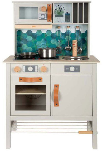Petit pied - Speelkeuken en bois gris savoureux