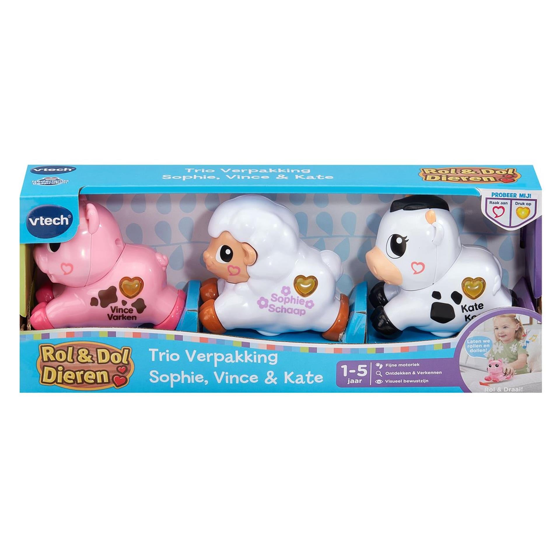 Pack trio d'animaux friands de rôle Vtech