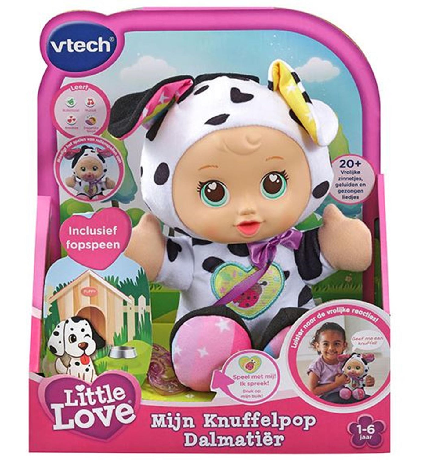 VTech Little Love Ma poupée câline Dalmatien