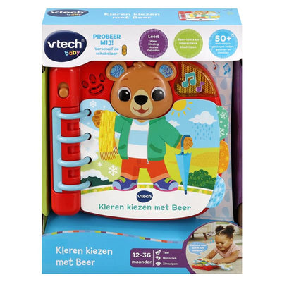Les vêtements pour bébé vtech choisissent avec l'ours