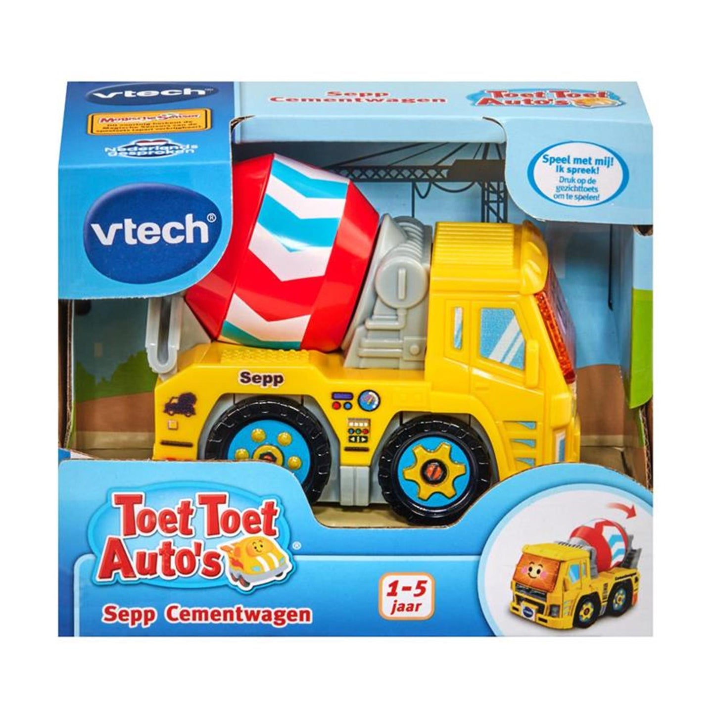 Vtech toet toet auto sepp ciment wagen