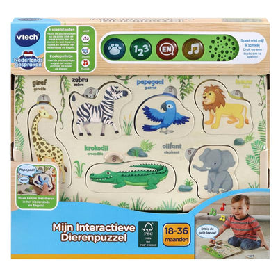 Vtech mon puzzle animal interactif