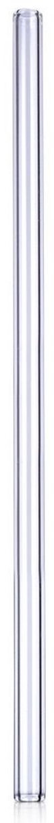 Alpina - pailles en verre - 20 cm - incl. brosse de nettoyage - lot de 4