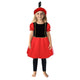 Autres marques Robe Pete 98-104 noir rouge
