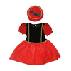 Autres marques Robe Pete 98-104 noir rouge