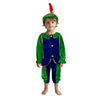 Autres marques Costume Pete vert bleu 110-116 cm | 2 pièces