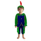 Autres marques Costume Pete vert bleu 110-116 cm | 2 pièces
